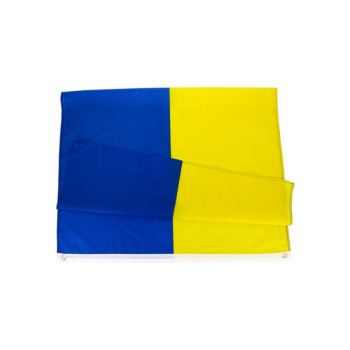 Official Ukraine Flag with Grommets, Unique Design, 3x5 Ft / 90x150 cm, 100D - Picture 3 of 3