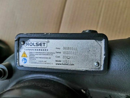 USED HOLSET HE200WG 5329349 5329350 CUMMINS ISB 3.9L Turbocharger T3 5CM - Picture 2 of 8