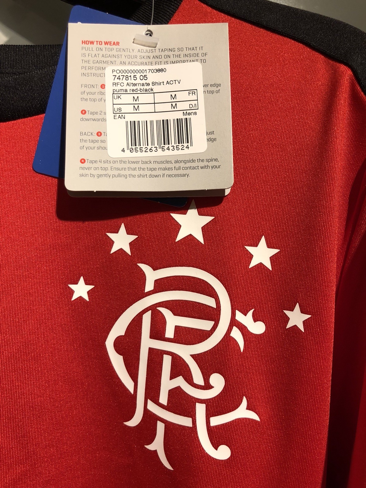 PUMA|GLASGOW RANGERS|15/16| 9 MILLER|SPL ISSUE|M|AWAY|TRIKOT PATCHES|ACTV PLAYER ISSUE|M|AWAY|TRIKOT MILLER|SPL a15c81 PUMA|GLASGOW RANGERS|15/16| 9 MILLER|SPL ISSUE|M|AWAY|TRIKOT PATCHES|ACTV PLAYER ISSUE|M|AWAY|TRIKOT MILLER|SPL a15c81