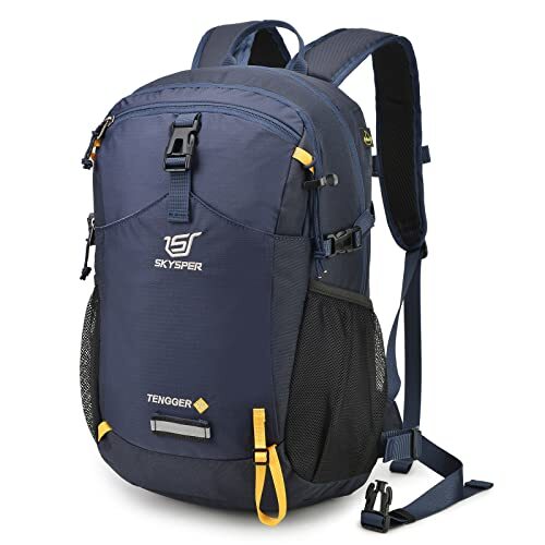  Small Daypack 20L Hiking Backpack Lightweight Travel Day Pack with Navyblue - Bild 1 von 6