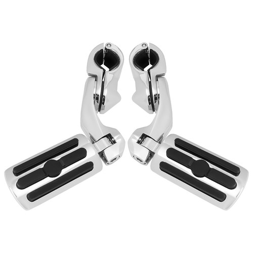 Sturzbügel-Fußrasten Für Harley Road King Street Glide XL883 XL1200 Highway Pegs - Picture 9 of 22