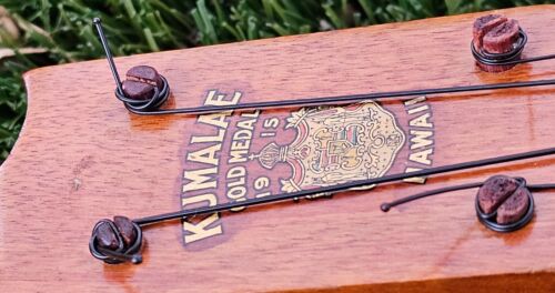Antique Hawaiian Jonah Kumalae Soprano Ukulele 1915 Gold Medal Full Restoration - Picture 9 of 15