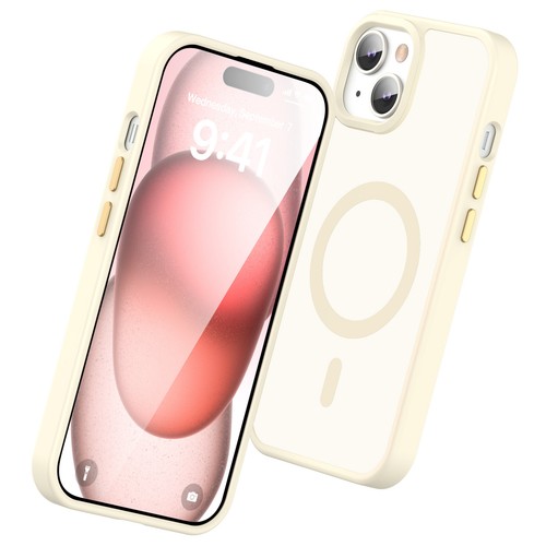 iPhone 15 Smooth Touch Wasserdicht MagSafe Ultra Hybrid Handyhülle - Bild 13 von 18