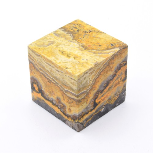 Bumblebee Jasper Cube - Picture 3 of 6