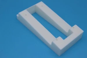 White Ring Video doorbell vinyl siding mount Original Ring 1, 2