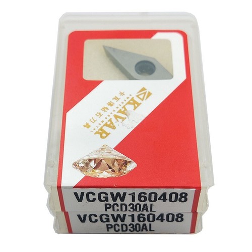 2pcs VCGW160408 PCD30 Used for Aluminum inserts diamond carbide bits CNC inserts - Picture 6 of 6
