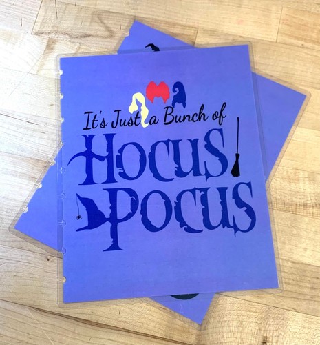 Nur ein Bündel Hokuspokus Cover Set ZUR VERWENDUNG mit dem klassischen Happy Planner- - Bild 3 von 4