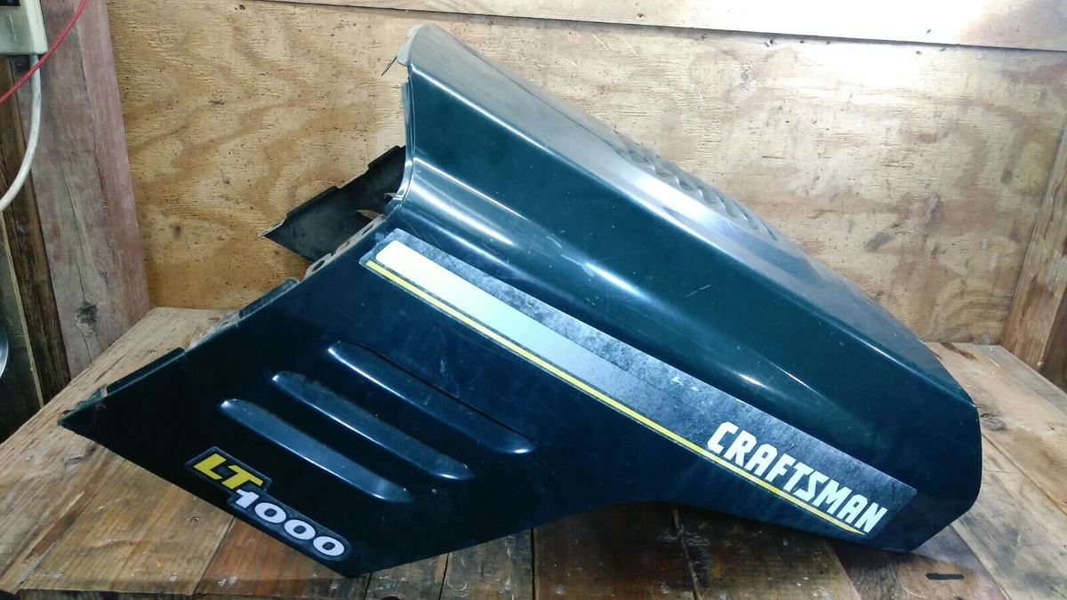 Craftsman lt1000 online hood