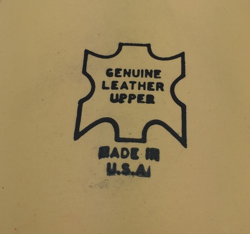 JOHANSEN rot & gold Leder klassische niedrige Absatz Pumps 7,5 4A selten Made in USA NEU!! - Bild 6 von 12