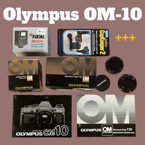 Olympus OM 10 35mm SLR Film Camera w/ 50mm + Other Lens & Accessories. Works!!! - Picture 20 of 20