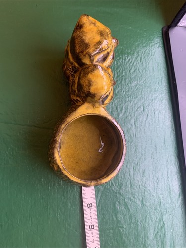 Ceramic Golden Owls Small Planter Hobby Piece - Picture 8 of 10