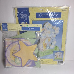 Hallmark Precious Moments Baby Shower Table Centerpiece Banner