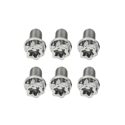 6 Stück Titan Schrauben Torxkopf Flanschschrauben M10x20 mm für Motorrad Bike - Bild 3 von 12