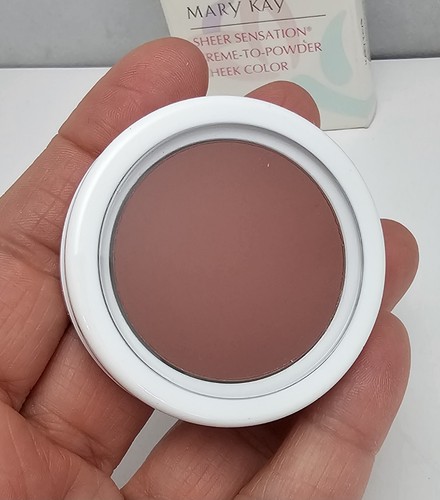 MARY KAY Sheer Sensation Creme-To-Powder Cheek Color ~ Melrose Mauve - New - Picture 4 of 9