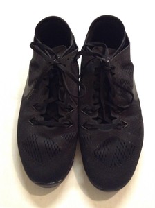 solid black nike shoes womens