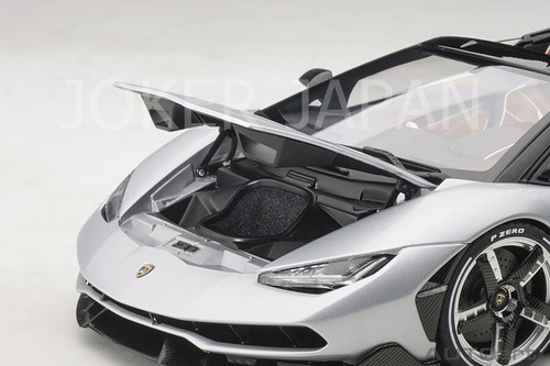AUTOart Lamborghini Centenario Roadster (Matte Metallic Silver) [79116] 1/18 JDM - Afbeelding 5 van 10