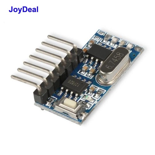 Mini relé receptor módulo transmisor de salida de módulo de control remoto inalámbrico RF de 433 MHz - Imagen 9 de 19