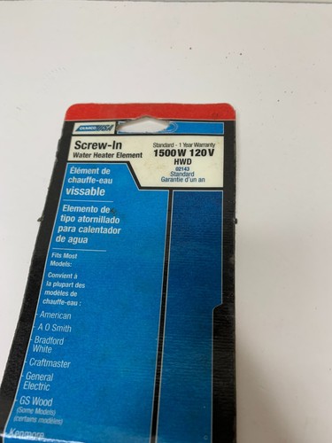 Camco Water Heater Element, Screw-In, 120-Volt, 1500-Watt Fits Most Models - Picture 3 of 4