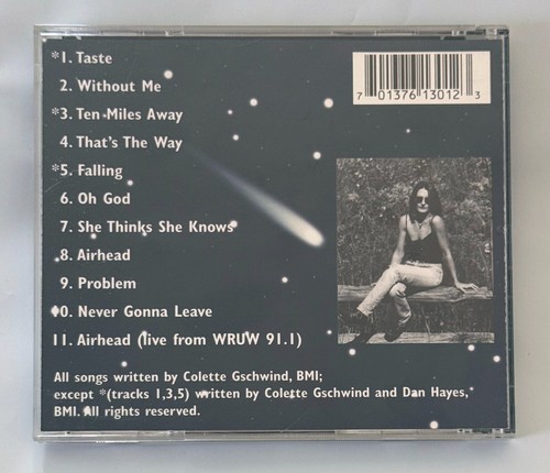 Colette "Taste This" CD (1995) SIGNED/AUTOGRAPHED w/Live WRUW 91.1 Gschwind - Picture 3 of 6