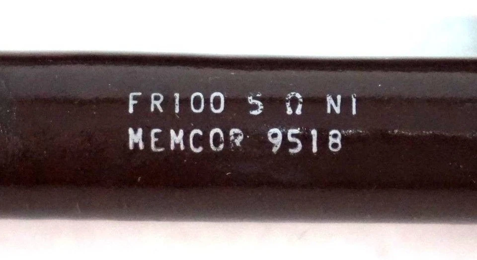 3 NEW MEMCOR FR100 RESISTORS  - Image 2 of 2