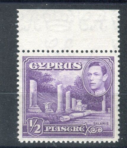 Zypern KGVI 1938-51 1/2pi violett SG152a UM