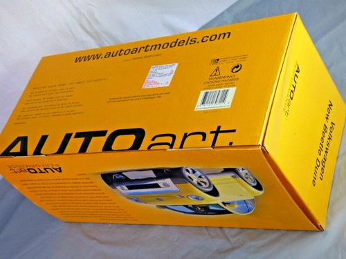 Volkswagen New Beetle AutoArt Performance 1:18 2000 Dune Concept Toy Car Vintage - Picture 11 of 12