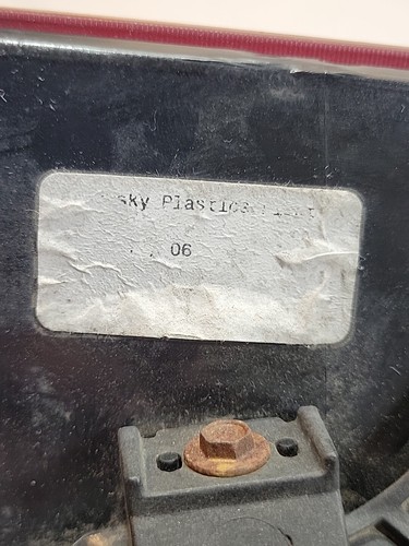 06-10 FORD EXPLORER RH PASSENGER SIDE TAIL LIGHT ASSEMBLY  ASY 6L24-13B504-A - Picture 4 of 6