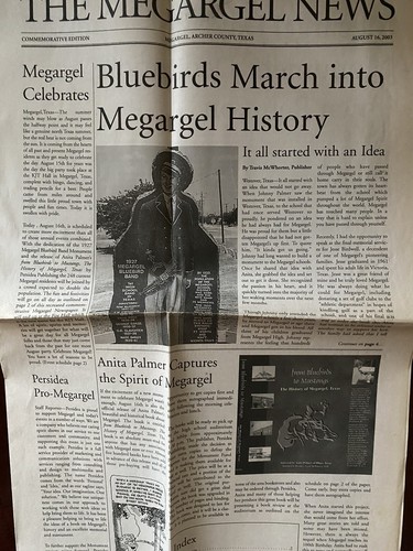 From Bluebirds to Mustangs the History of Megargel Texas by Anita Palmer - Picture 9 of 9