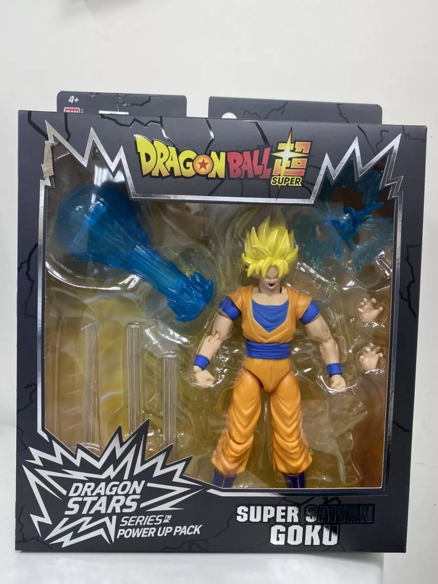 Boneco Bandai Dragon Stars Power Up Pack Dragon Ball Super - Super Saiyan  Goku