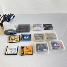 Merkury Innovations Compact Flash Plus Compact Flash Cards Lot