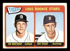 1965 Topps Baseball 259 Tigers Rookies VG e2