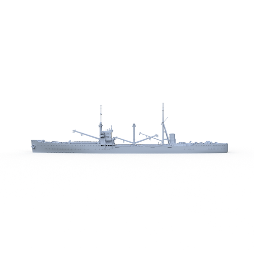 SSMODEL 1/600 Military Model Kit IJN Kashino Cargo Ship GAMES - Picture 3 of 3