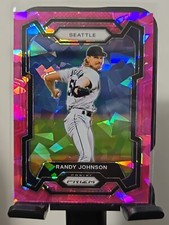 2024 Panini Prizm Pink Ice Prizm Parallel #263 Randy Johnson Seattle Mariners