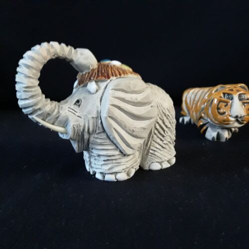 RETIRED ARTESANIA RINCONADA 4" BENGAL TIGER SIGNED HANDCRAFTED FIGURINE URUGUAY - Picture 8 of 8