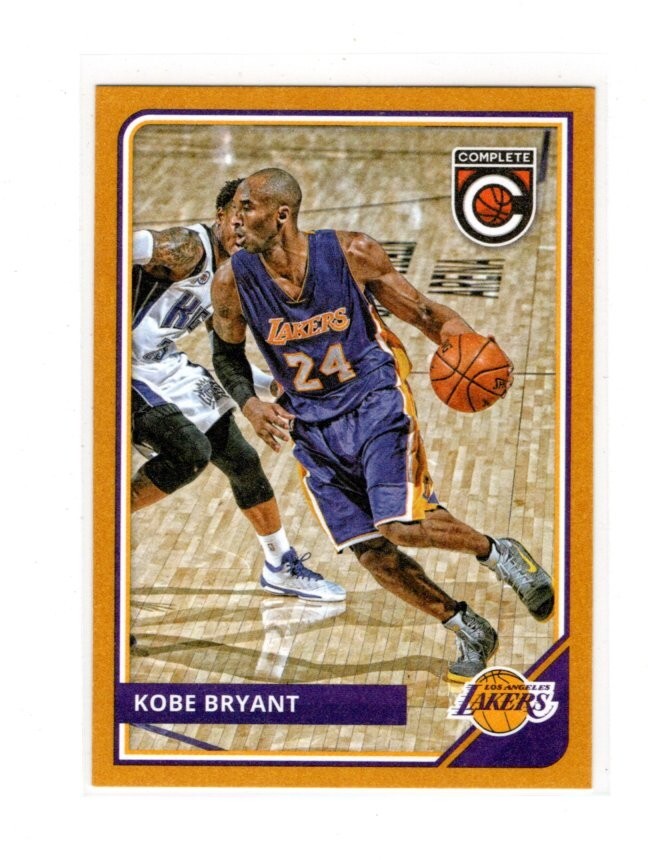 2015/16 Panini Complete Gold #155 Kobe Bryant
