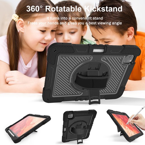 Handle Tablet Case For iPad Pro 11/Air 2024/Mini 7/10th 10.9" Stand Cover Strap - Picture 7 of 57