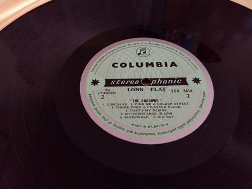 THE SHADOWS-THE SHADOWS SCX3414 (1961) (STEREO) RRPG - Picture 8 of 8