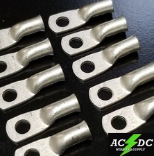 15 Lot 8 AWG Ring 1/4" Hole Terminal Lug Tin Plated Copper Cable lug Gauge