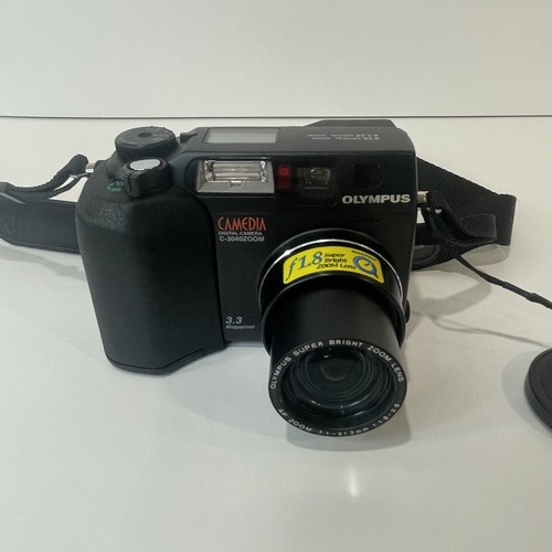 2000 Vintage Olympus CAMEDIA Digital Camera C-3040Zoom 3.3 MP Read Description - Picture 3 of 24