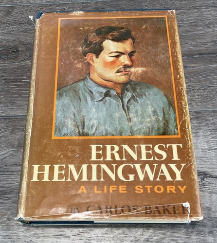 Ernest Hemingway: A Life Story by Carlos Baker Hardcover 1969 + Ephemera - Picture 4 of 12