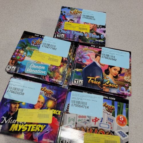 50 PACK Amazing Hidden Objects Games for PC Murder Mystery, Mahjong, Dream, Etc. - Picture 3 of 6