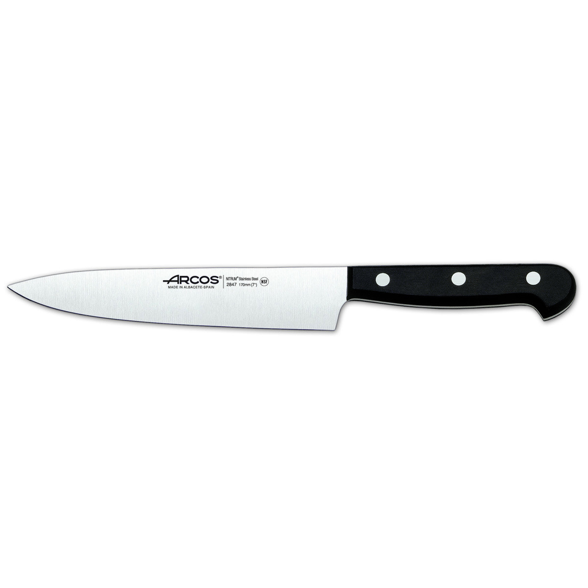 Cuchillo de Cocinero Arcos Universal 284704 de Acero Nitrum, con Mango de...