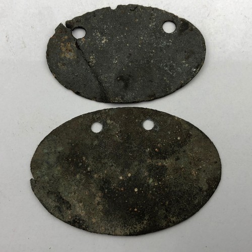 Original WW1 WWI German army Soldiers ID Tag 2 pcs. - Picture 7 of 11