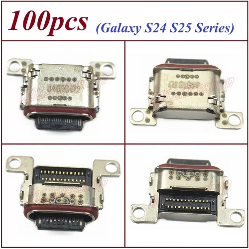 100pcs OEM DC Charging Port Connector Jack For Samsung Galaxy S24 S25 Plus Ultra - 第 1/7 張圖片
