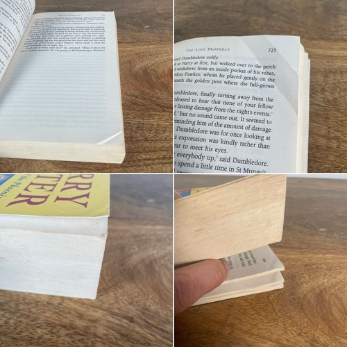 Harry Potter Bloomsbury Edition Complete Set 1-7 J.K Rowling Paperback Books Vtg - Picture 15 of 24