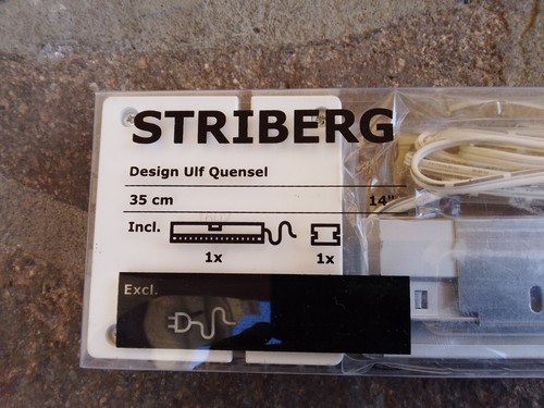 BARRA LUMINOSA LED SENSORE IKEA STRIBERG LUNGHEZZA 35 cm PER ARMADI MOBILETTI - Foto 3 di 4