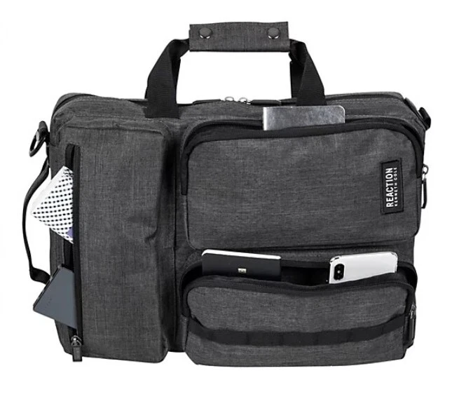 Kenneth Cole Reaction Convertible 15.6" Estuche para Laptop Mochila Bolso B000066 Foto 3 de 4