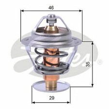 NEW GATES COOLANT THERMOSTAT OE QUALITY REPLACEMENT TH10489G1