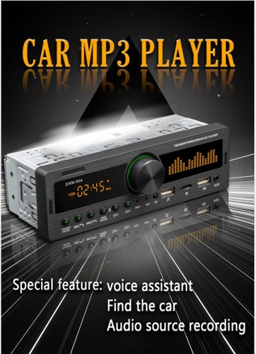 Bluetooth Digital Audio USB/SD/FM/WMA/MP3/WAV Radio Stereo Player w/ Remote - Picture 5 of 11