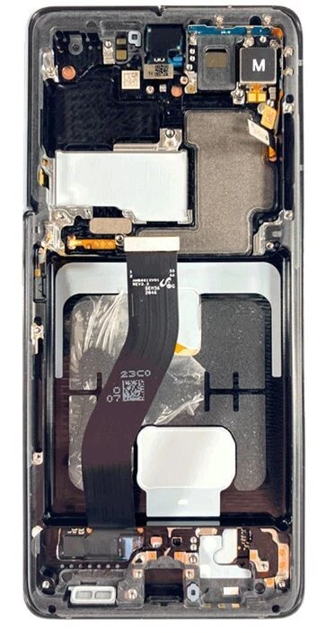 Original For Samsung Galaxy S21 Ultra OLED Display Touchscreen With Black Frame - Image 2 of 4